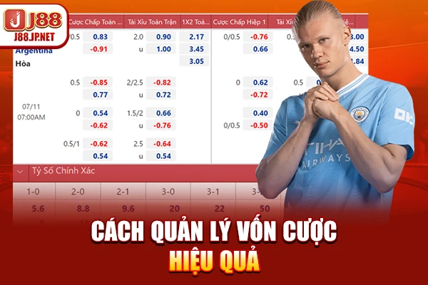 Cách quản lý vốn cược hiệu quả